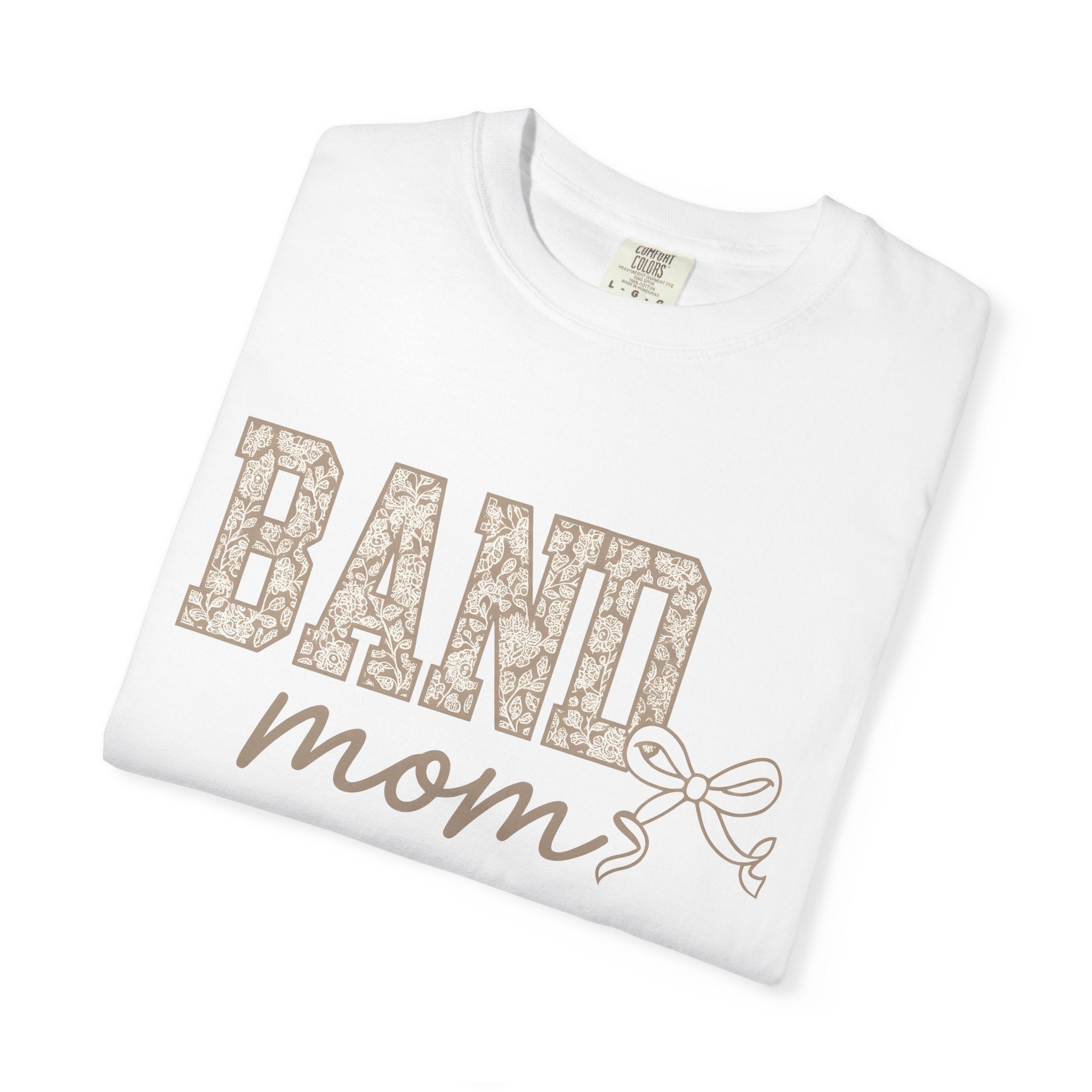 Blossom Monogram Shirt Moms Sound Gift Women Folk Tee Initial T-Shirt Motherhood Fan Traditional Tshirt Audio Graphic Classic Knot Tshirt