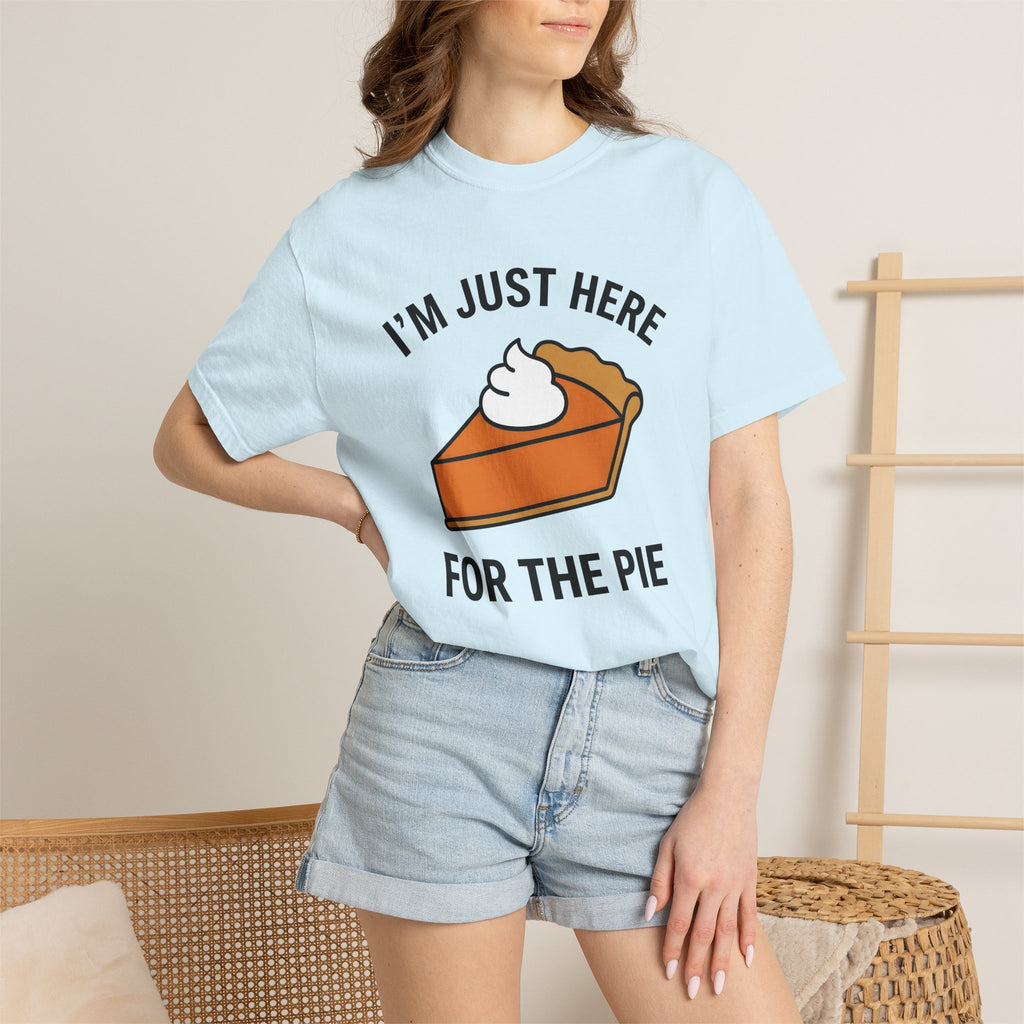 Pie Pumpkin Shirt Thanksgiving Meal Gift Women Flat Design Tee Pumpkin Pie T-Shirt Turkey Fan Pumpkin Pie Tshirt Dinner Graphic Classic