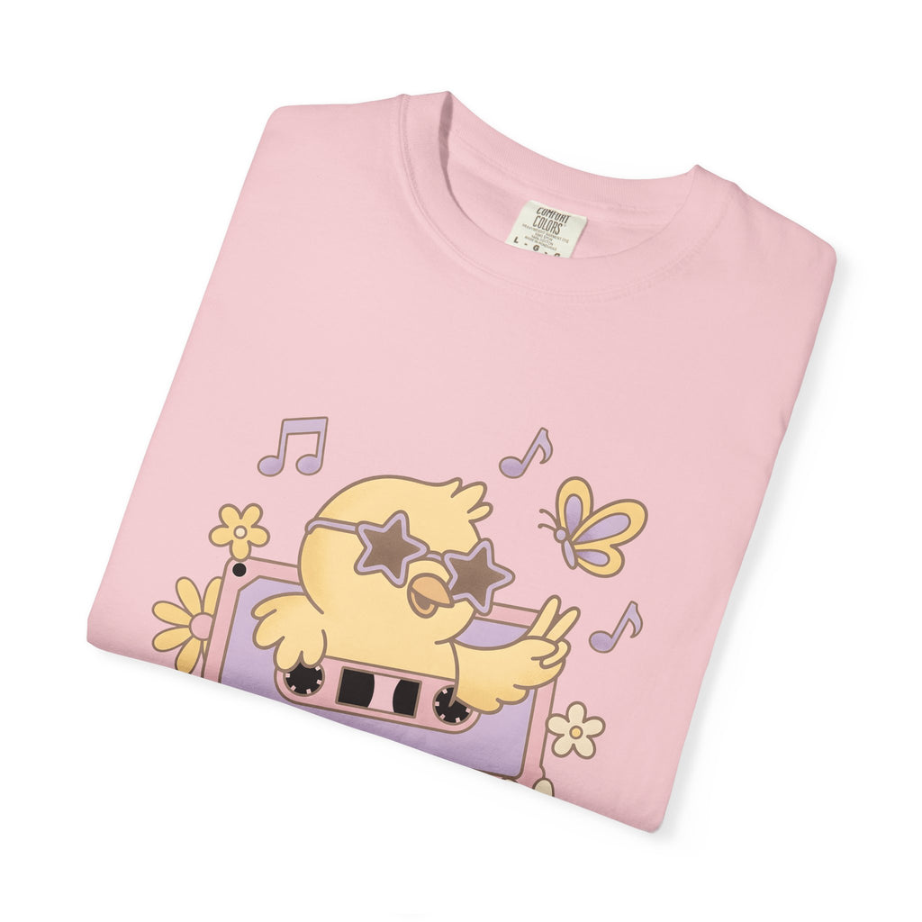 Baby Chick Tape Shirt Easter Nature Gift Women Sweet Tee Chick Tape T-Shirt Easter Fan Hatching Graphic Old School Bloom Tshirt