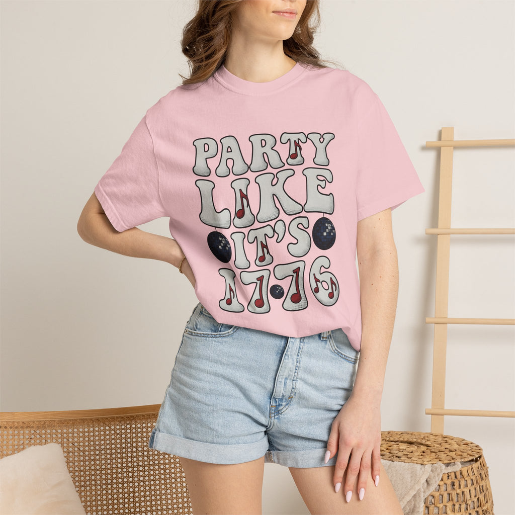 Dance Ball Shirt 4th Of July Event Gift Women Hand Drawn Tee Disco Ball T-Shirt Fireworks Fan Illustrated Tshirt Party Graphic Sketch Melody