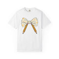 Drawing Bow Shirt Teachers Education Gift Women Botanical Tee Archery T-Shirt Educator Enthusiast Floral Tshirt Learning Graphic Sketch