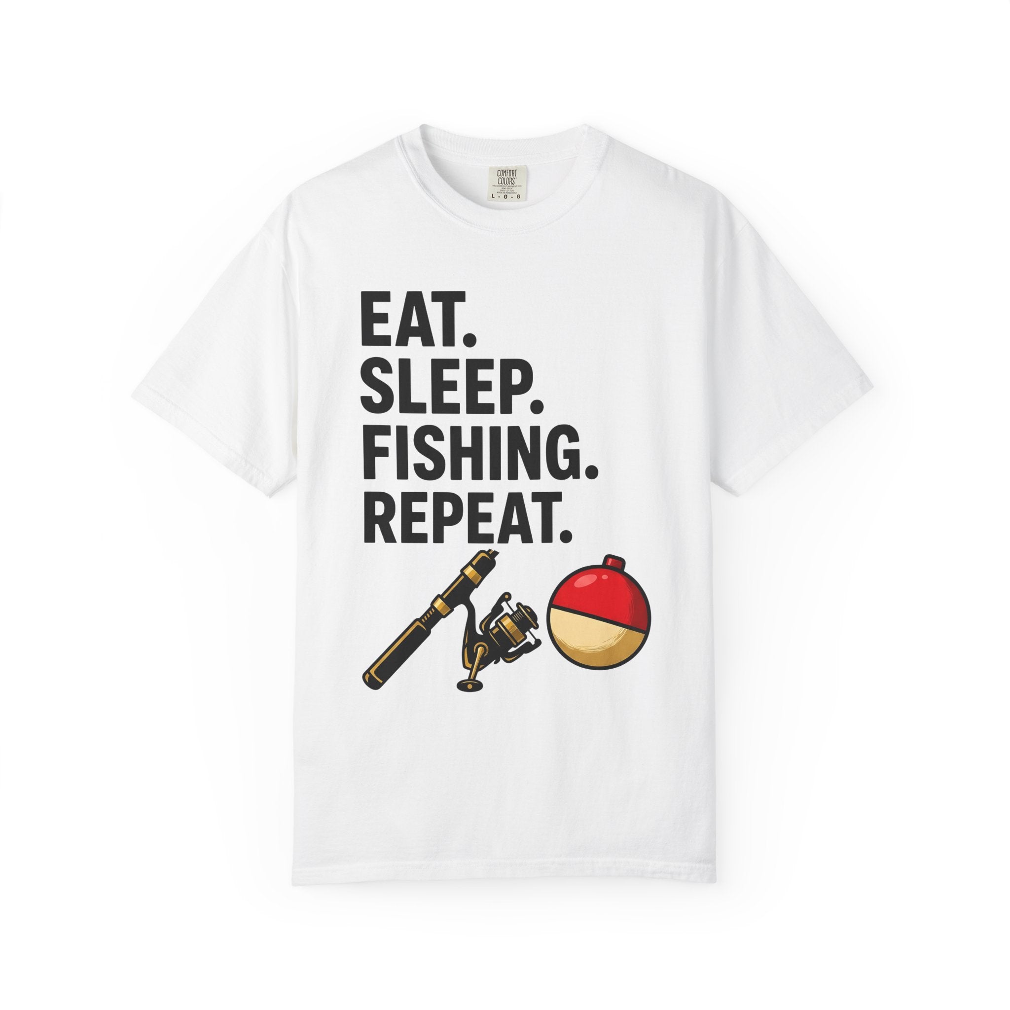 Fishing Rod Shirt Fishing Hobby Gift Women Bold Tee Fishing Pole T-Shirt Angler Fan Graphic Design Tshirt Cartoon Bobber Tshirt