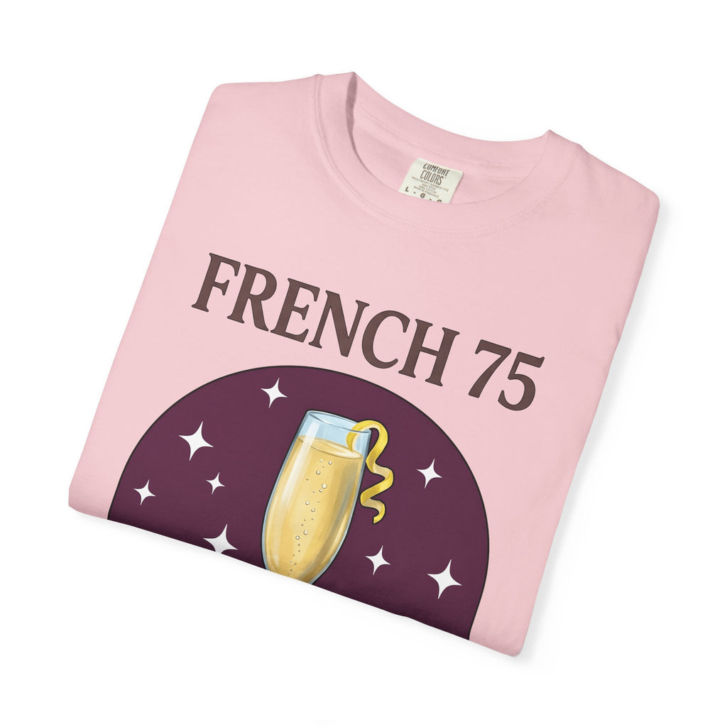 Champagne Flute Shirt Drinks Cocktail Gift Women Comic Tee Champagne Glass T-Shirt Beverage Fan Cartoon Tshirt Mixed Drink Graphic Vintage