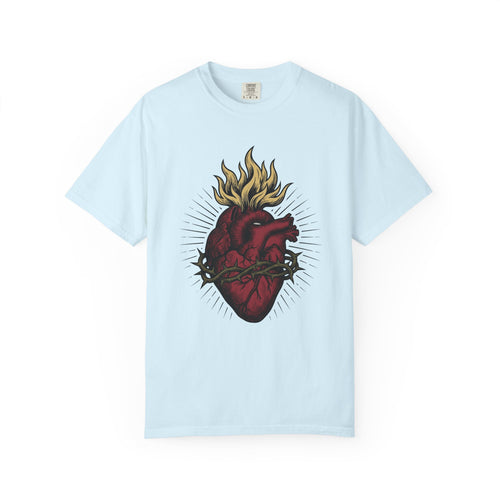 Anatomical Heart Shirt Boho Chic Meditation Gift Women Body Art Tee Cardiac T-Shirt Bohemian Enthusiast Tattoo Tshirt Mindfulness Graphic
