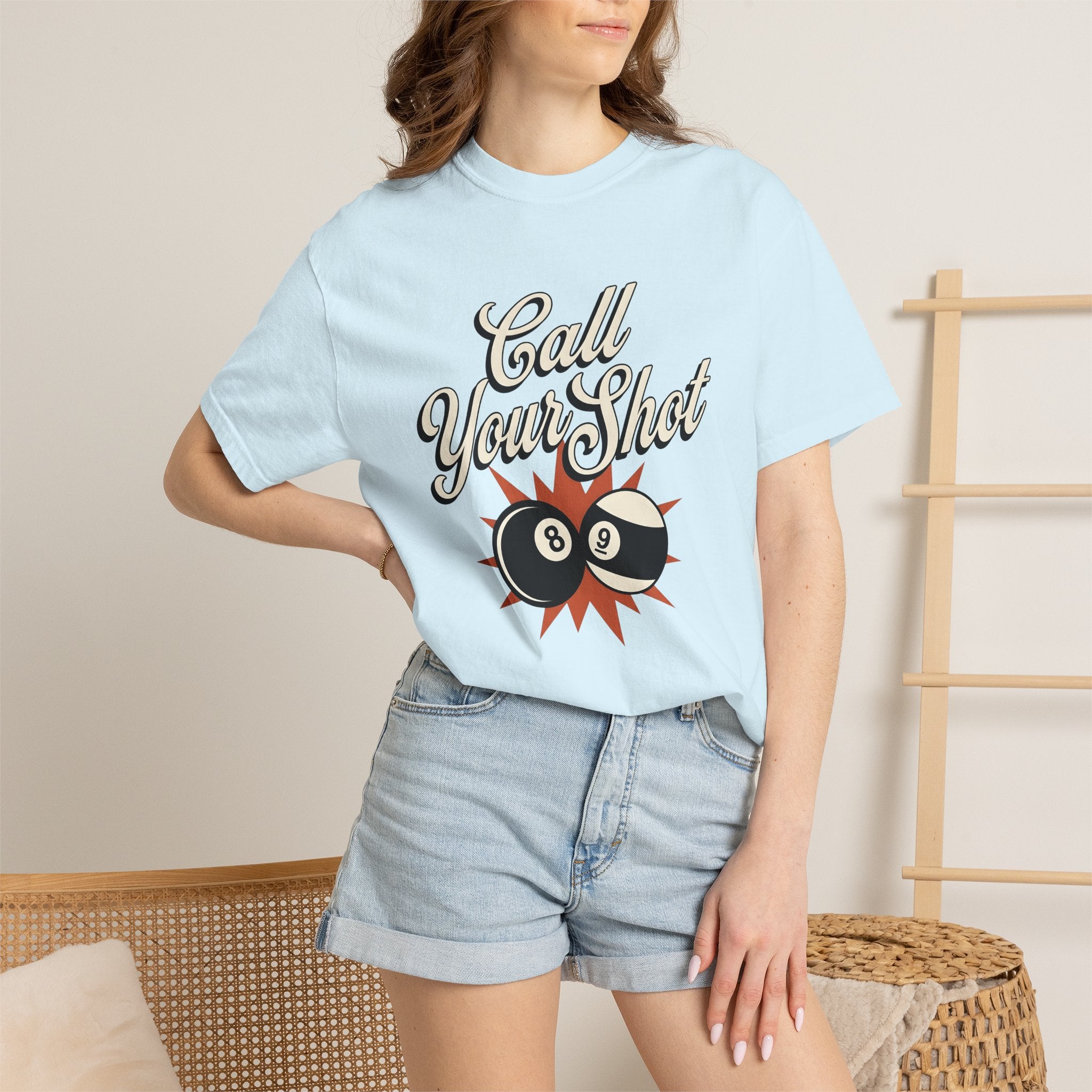 Pool Balls Shirt Billiards Athletics Gift Women Shabby Chic Tee Billiard Ball T-Shirt Pool Player Enthusiast Distressed Tshirt Sports