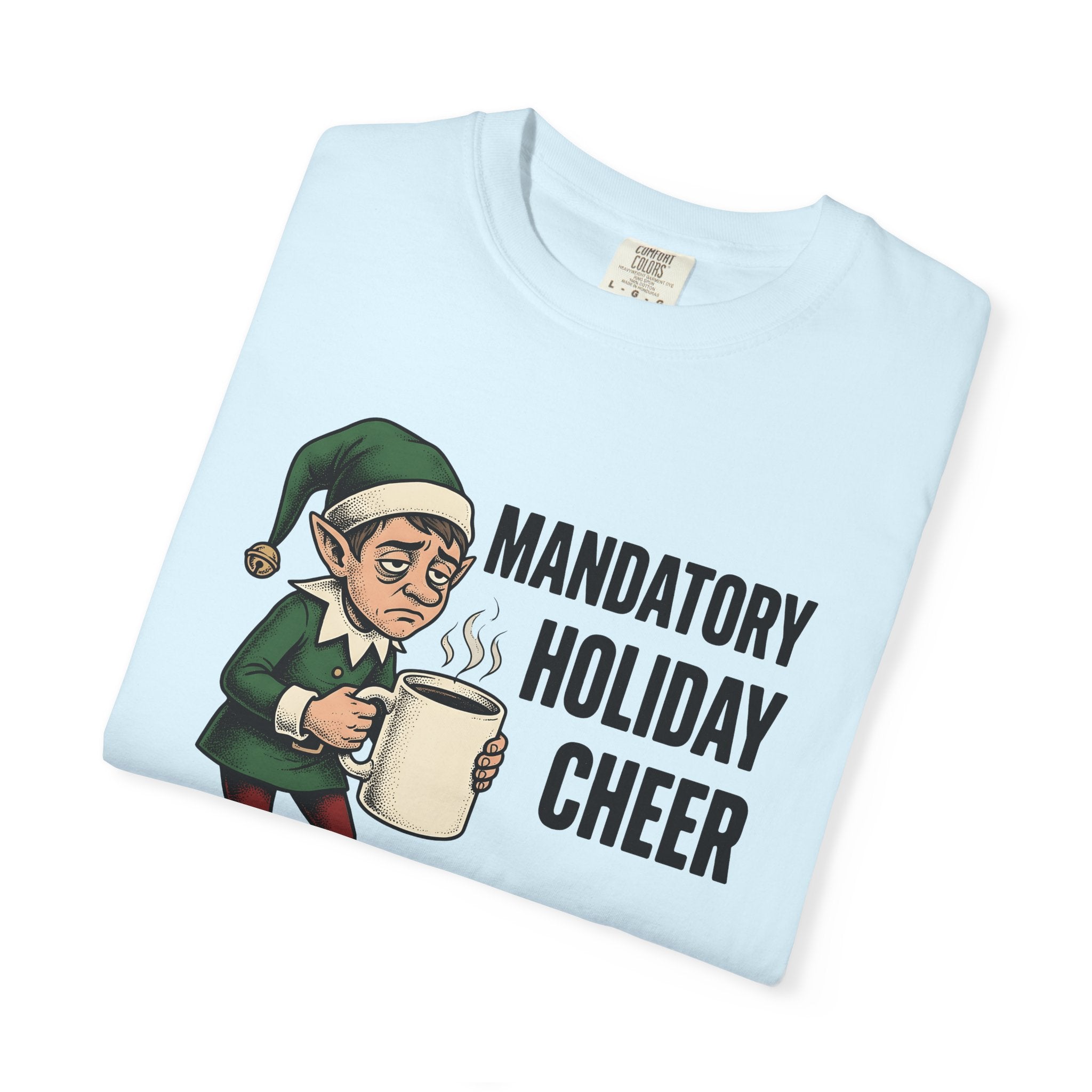Weary Christmas Helper Shirt Christmas Fun Gift Women Shabby Chic Tee Elf T-Shirt Xmas Fan Holiday Tshirt Amusement Graphic Retro Tea Mug