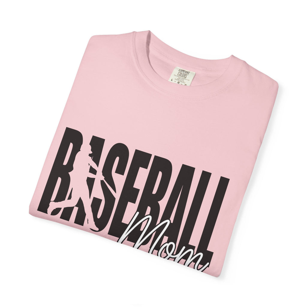 Baseball Player Shirt Baseball Mom Family Gift Women Bold Tee Ballplayer T-Shirt Mom Fan Baller Tshirt Clan Graphic Minimalist Script Tshirt