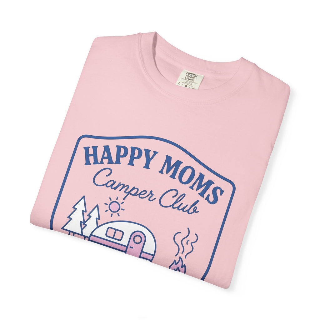 Rv Shirt Mom Outdoors Gift Women Sketch Tee Camper T-Shirt Mother Fan Illustrated Tshirt Adventure Graphic Vintage Fire Pit Tshirt