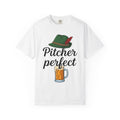 Beer Glass Shirt Oktoberfest Lager Gift Women Old School Tee Pint Glass T-Shirt Fest Fan Vintage Tshirt Pilsner Graphic Outline German Hat