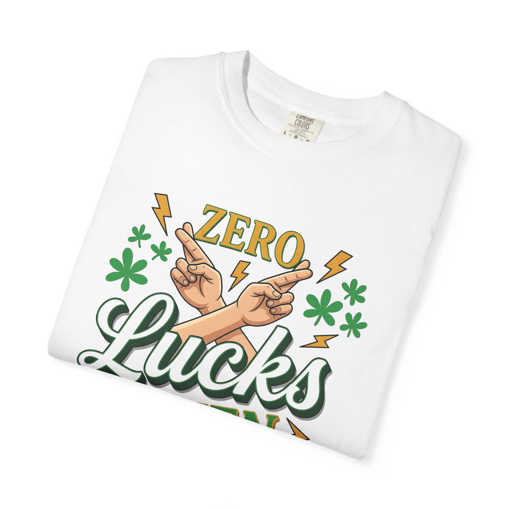 Crossed Fingers Shirt St Patrick's Day Jokes Gift Women Cartoon Tee Hand Sign T-Shirt Luck Fan Hand Gesture Tshirt Pun Graphic Vintage