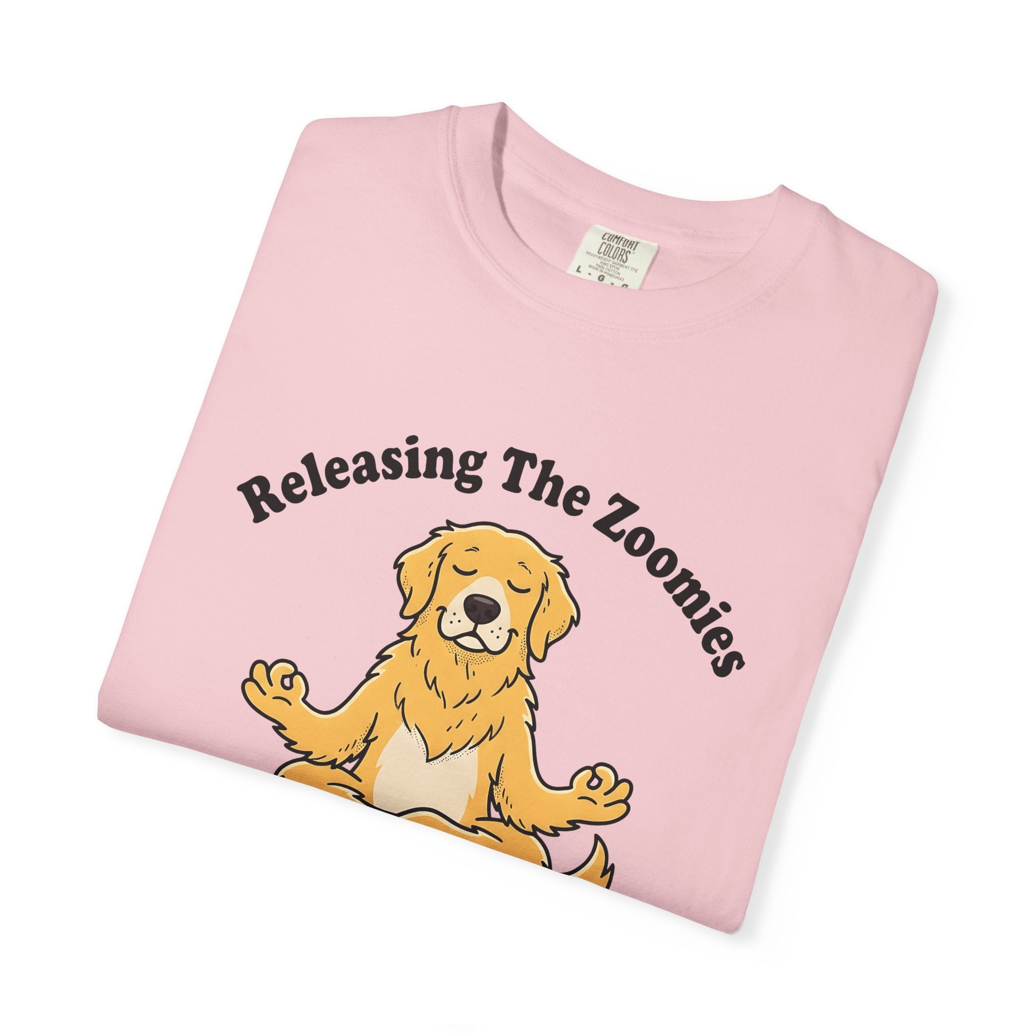 Zen Dog Shirt Yoga Fitness Gift Women Illustration Tee Puppy T-Shirt Fitness Enthusiast Drawing Graphic Workout Doodle Yoga Pose Tshirt