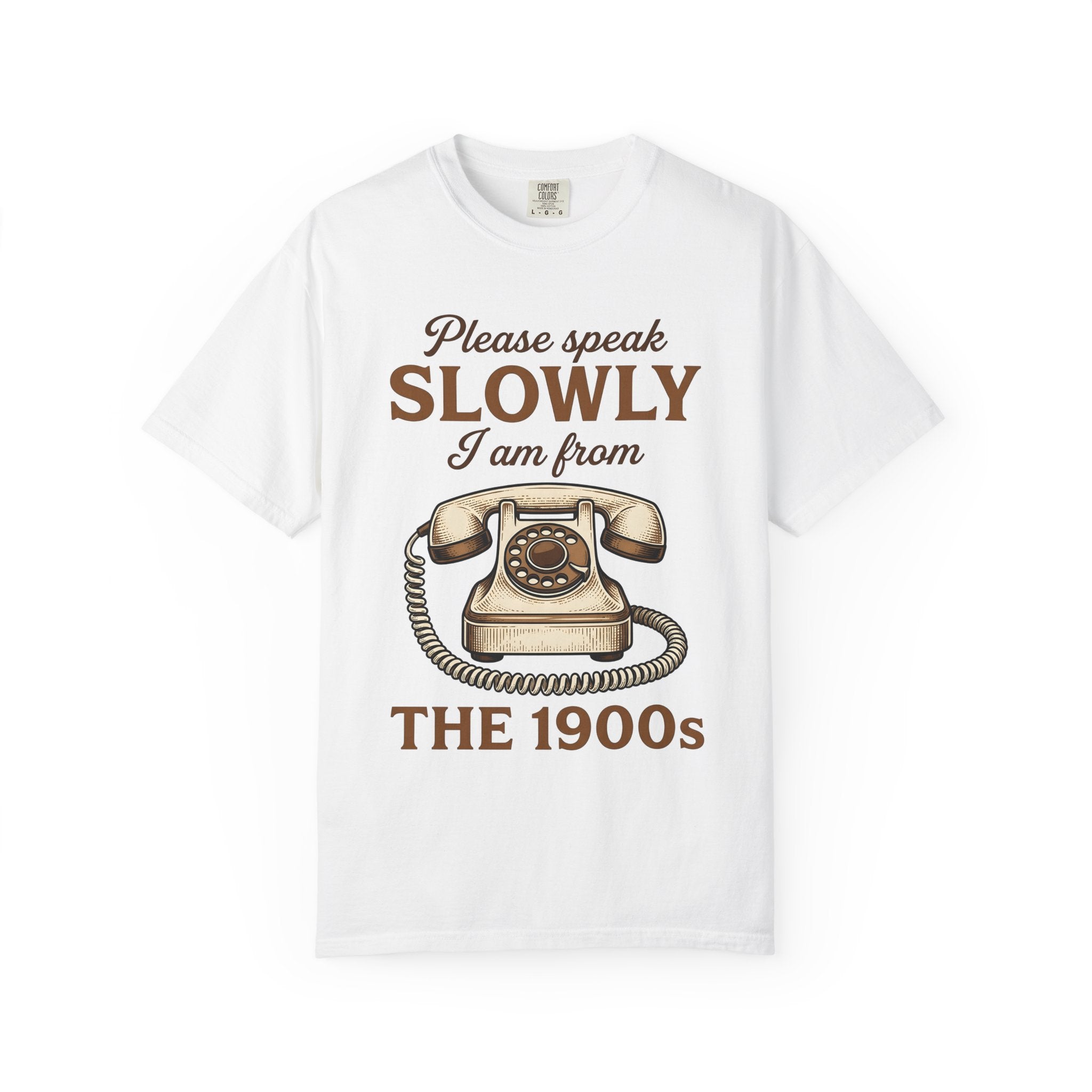 Antique Phone Shirt Mom Souvenirs Gift Women Rustic Tee Old Phone T-Shirt Mom Fan Vintage Tshirt Memorabilia Graphic Line Art Nostalgic