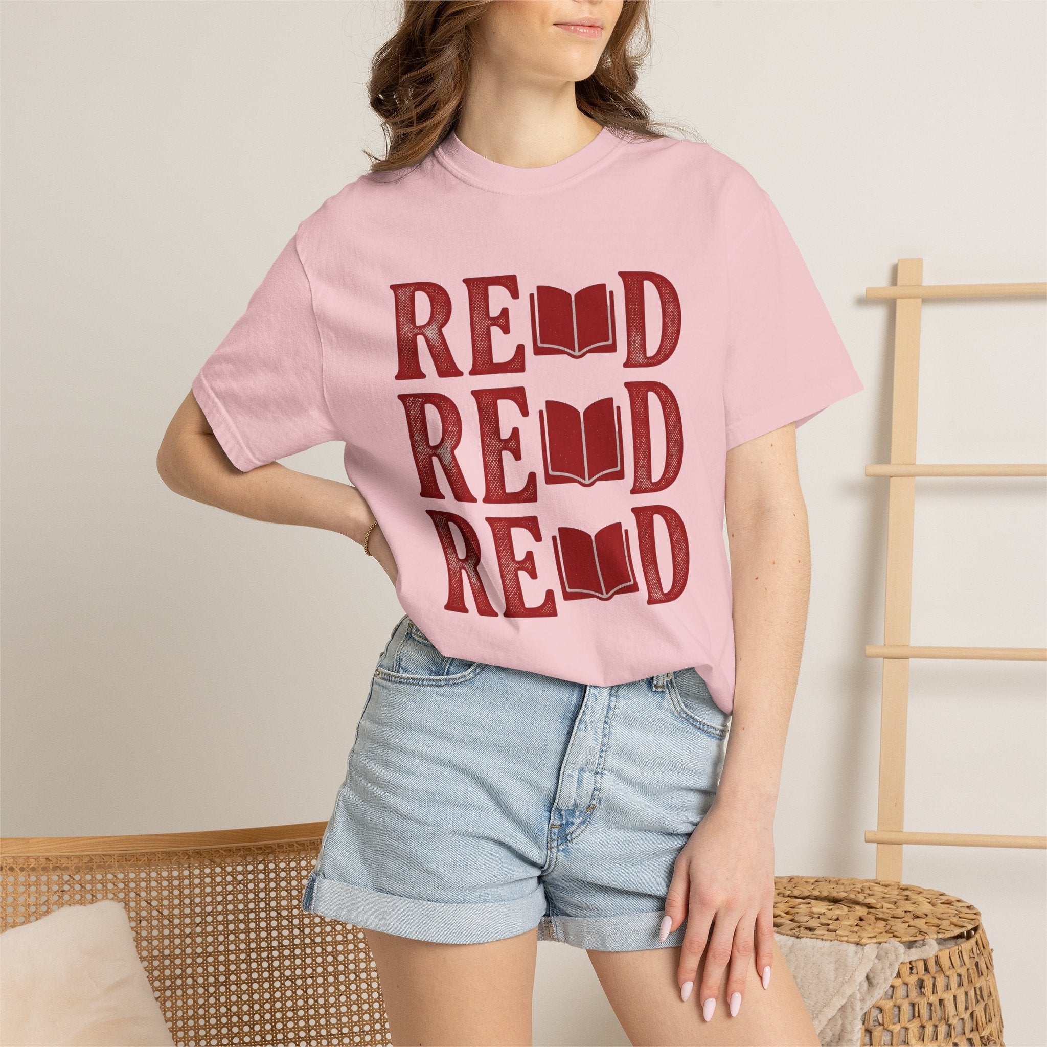 Open Volume Shirt Book Library Gift Women Rustic Tee Book T-Shirt Bibliophile Fan Vintage Tshirt Archive Graphic Traditional Heavy Print