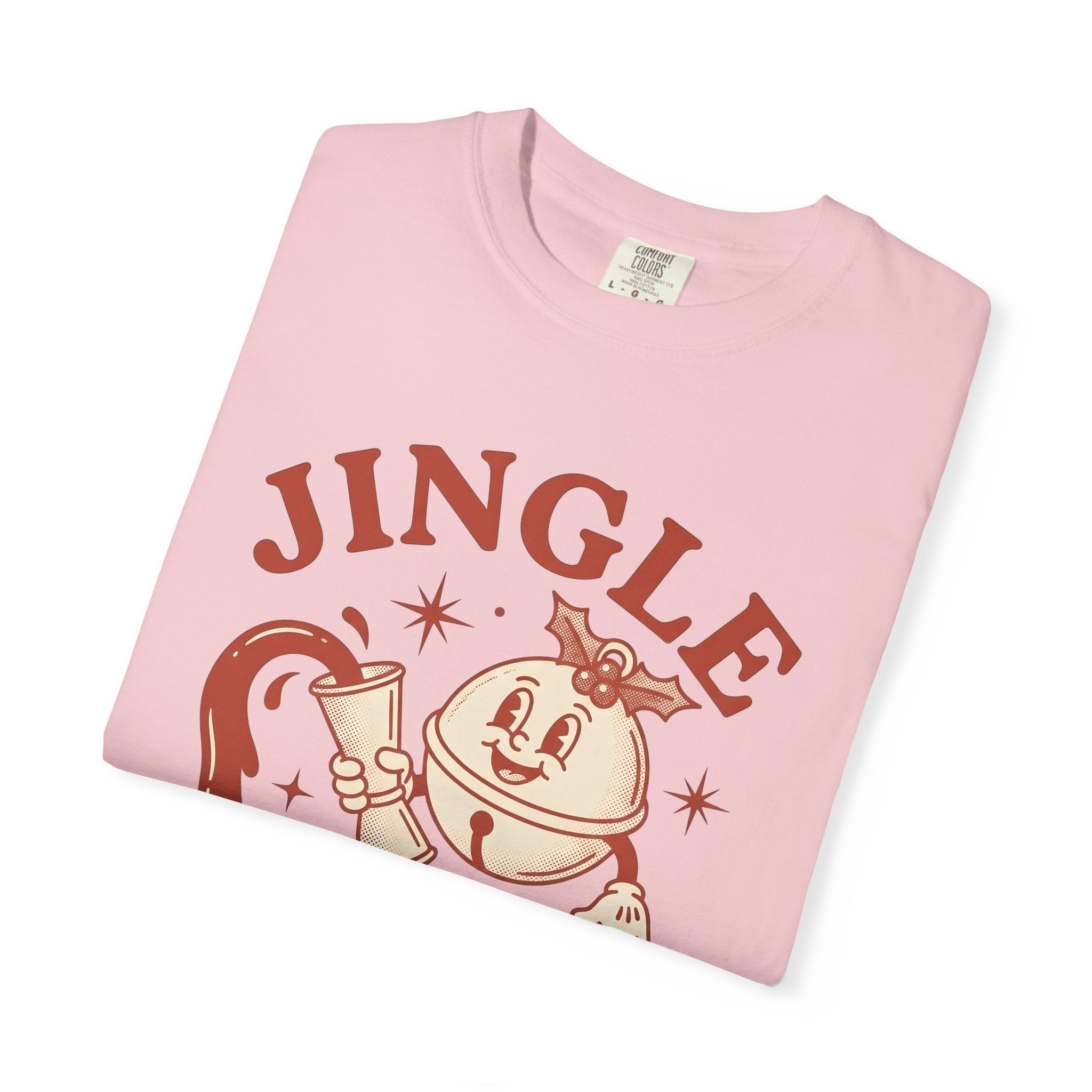 Bell Figure Shirt Christmas Celebration Gift Women Classic Tee Bell T-Shirt Christmas Fan Vintage Tshirt Party Graphic Nostalgic Mistletoe