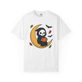 Reaper Character Shirt Halloween Horror Gift Women Playful Tee Grim Reaper T-Shirt Horror Fan Scary Graphic Spooky Animation Gourd Tshirt