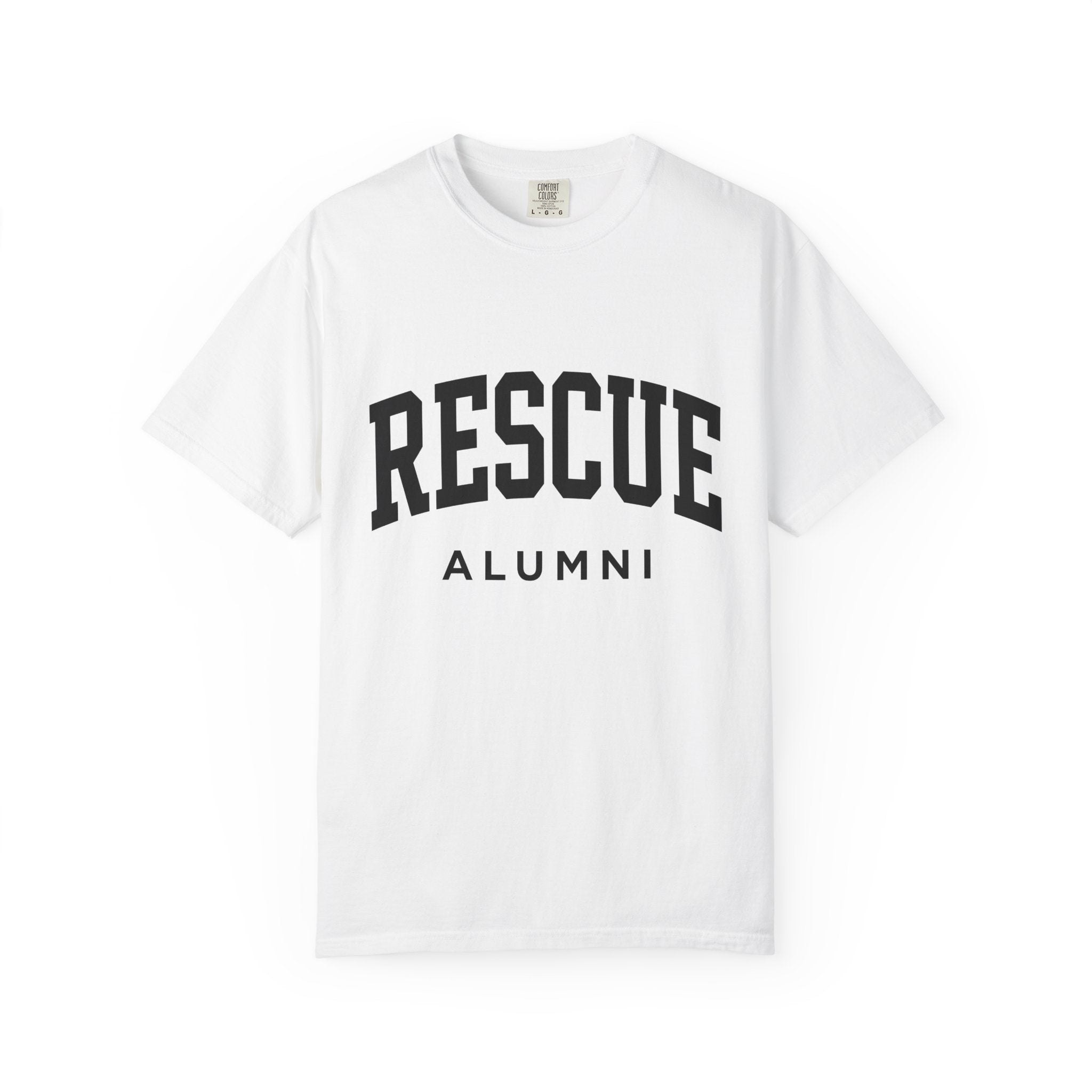 Shelter Dog Shirt Dog Foster Gift Women Heavy Tee Rescue Dog T-Shirt Dog Mom Fan Canine Rescue Graphic Tshirt Classic Rounded Text Tshirt