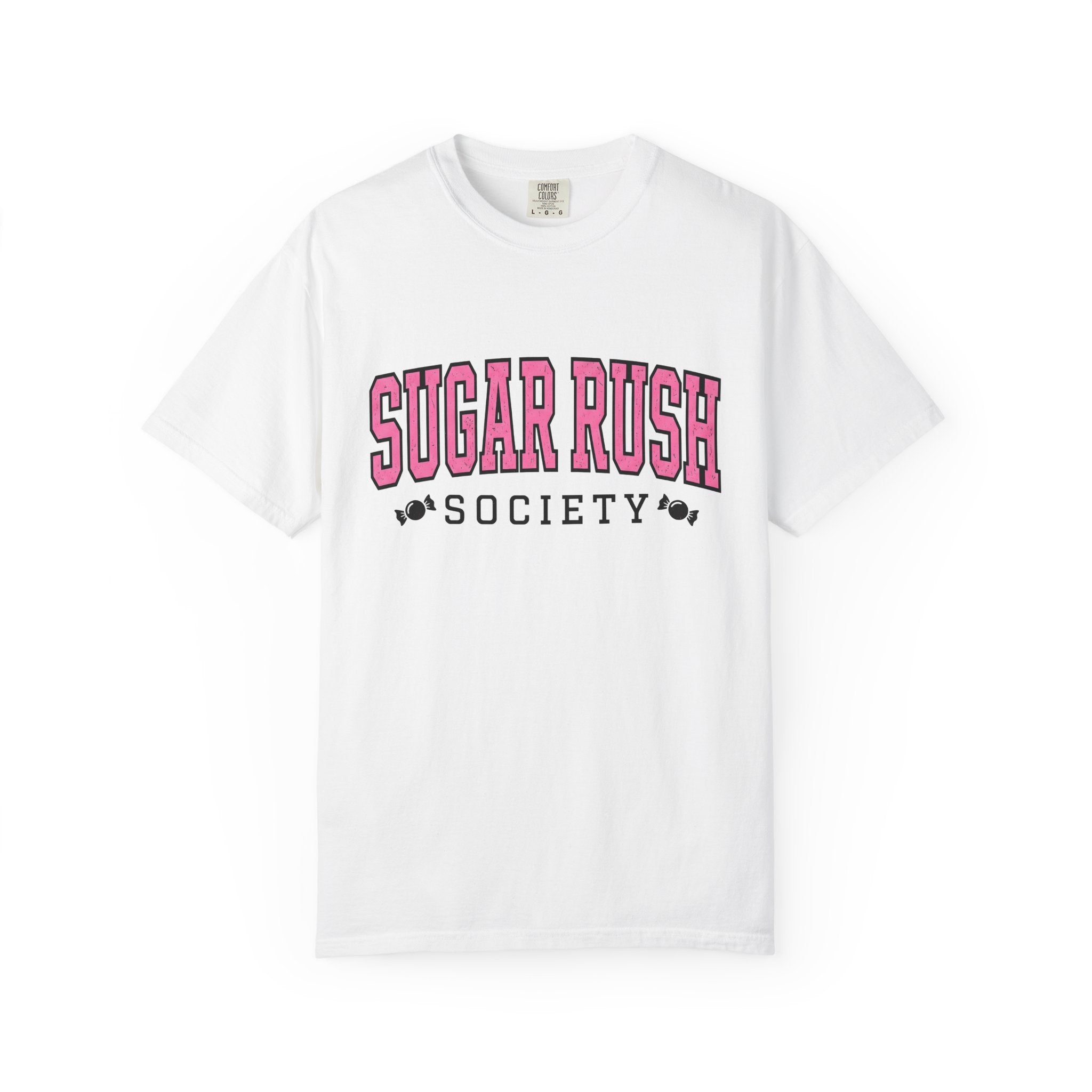 Candy Graphic Shirt Desserts Foodie Gift Women Bold Tee Candy T-Shirt Pastry Fan Sweet Treat Tshirt Gourmet Graphic Vintage Sweets Tshirt