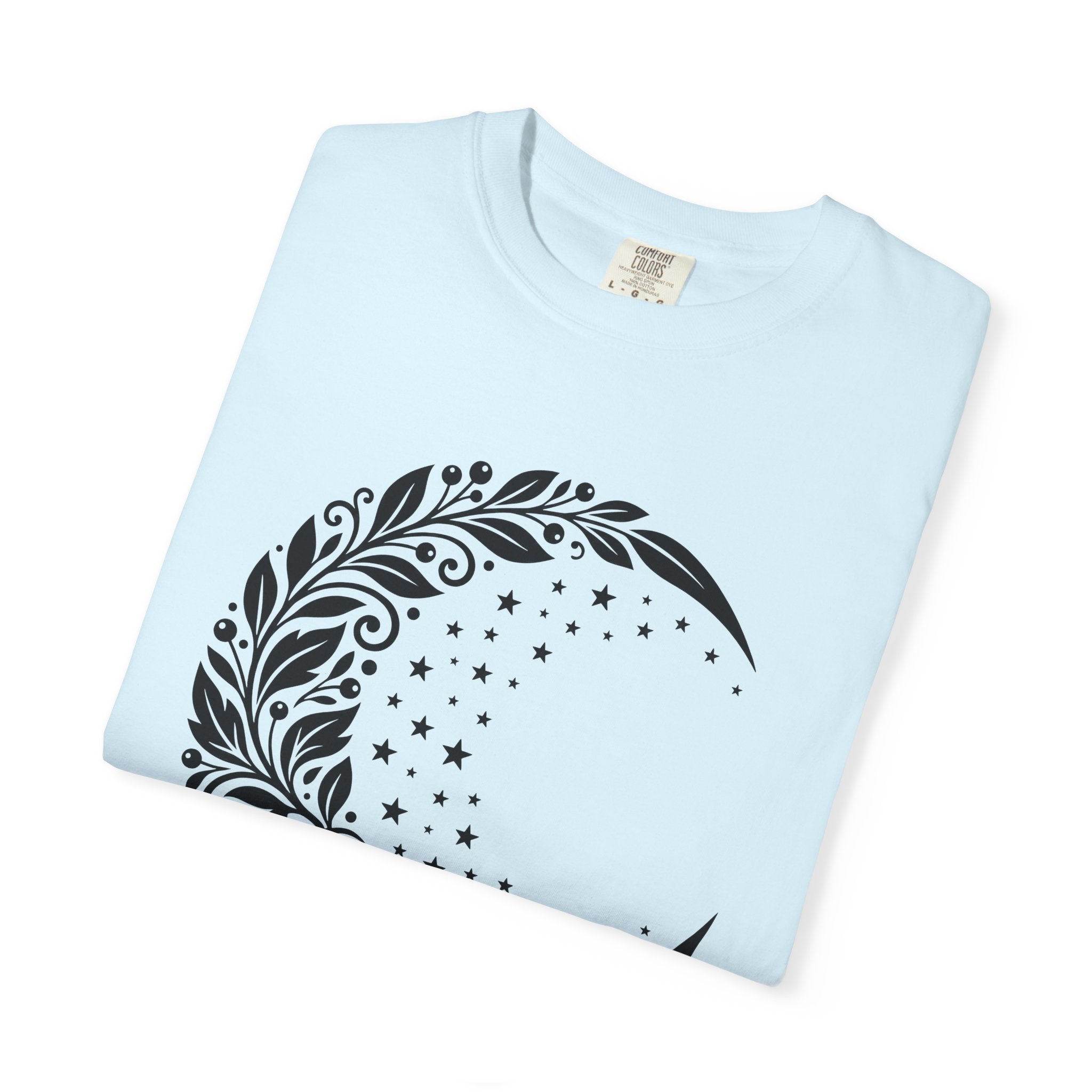Floral Moon Shirt St. Valentine's Day Celestial Gift Women Boho Tee Moonflower T-Shirt Valentine Fan Bohemian Tshirt Galaxy Graphic