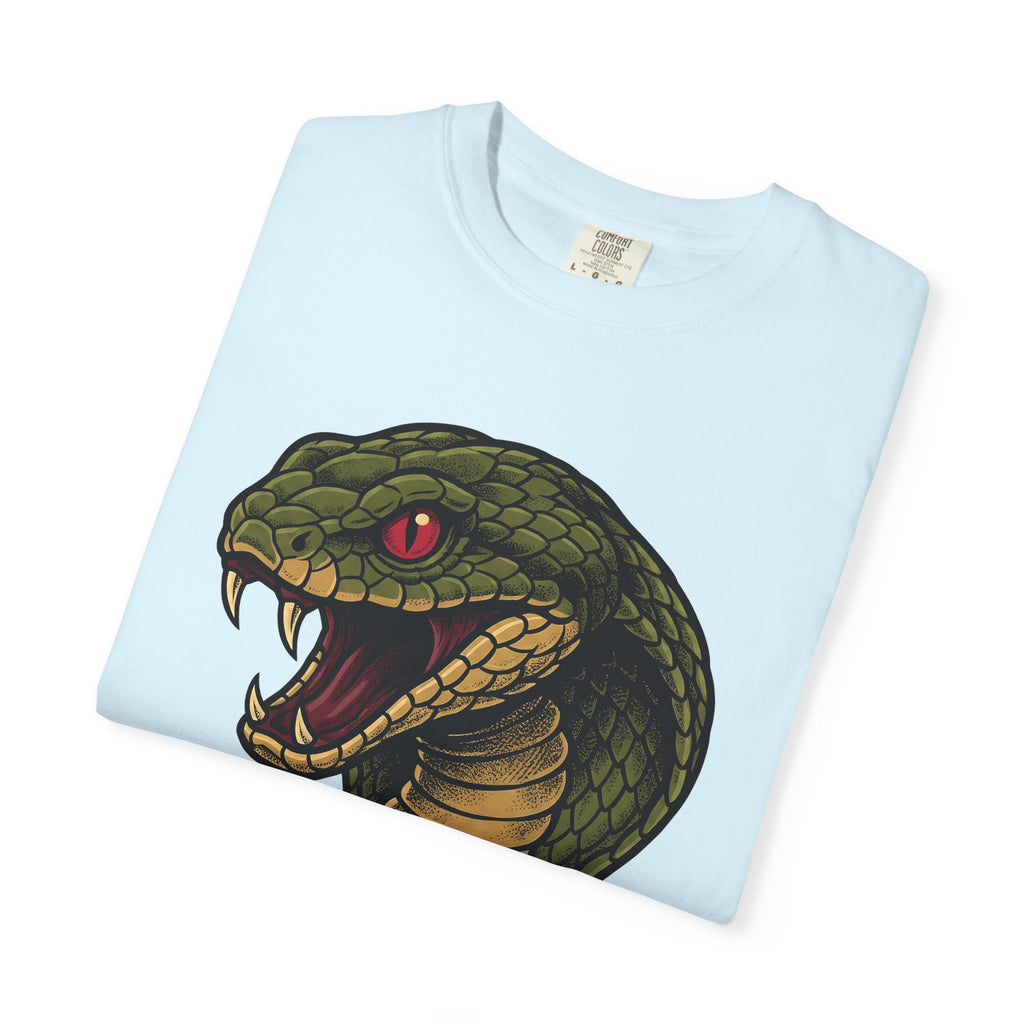 Serpent Face Shirt Animals Macabre Gift Women Outline Tee Snake T-Shirt Wildlife Enthusiast Tattoo Tshirt Dark Graphic Old School Mouth