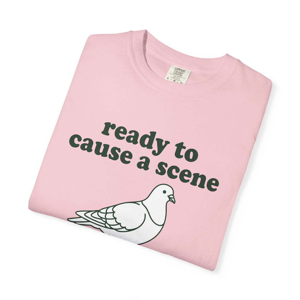 Pigeon Roller Skates Shirt Funny Animal Gift Women Minimalist Tee Roller Skater T-Shirt Humor Fan Simple Tshirt Wildlife Graphic Retro