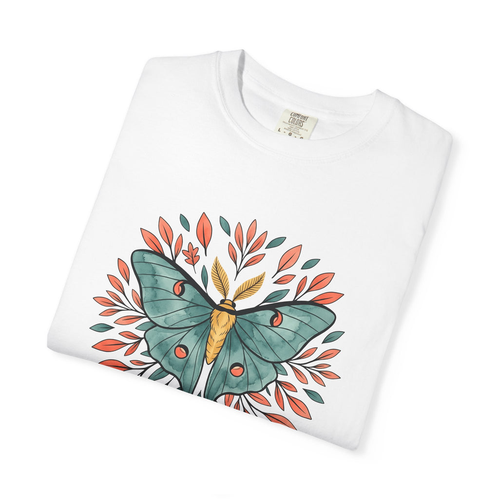 Luna Bug Shirt Boho Chic Environment Gift Women Brushstroke Tee Firefly T-Shirt Bohemian Fan Watercolor Tshirt Ecological Graphic Classic