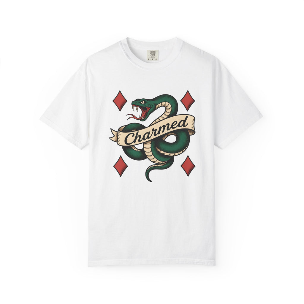 Serpent Banner Shirt St Patricks Day Fauna Gift Women Body Art Tee Snake T-Shirt Shamrock Fan Tattoo Tshirt Wildlife Graphic Heritage Jewel