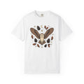 Barn Owl Shirt Animals Outdoors Gift Women Tribal Tee Owl T-Shirt Wildlife Enthusiast Primitive Tshirt Nature Graphic Antique Pinecone