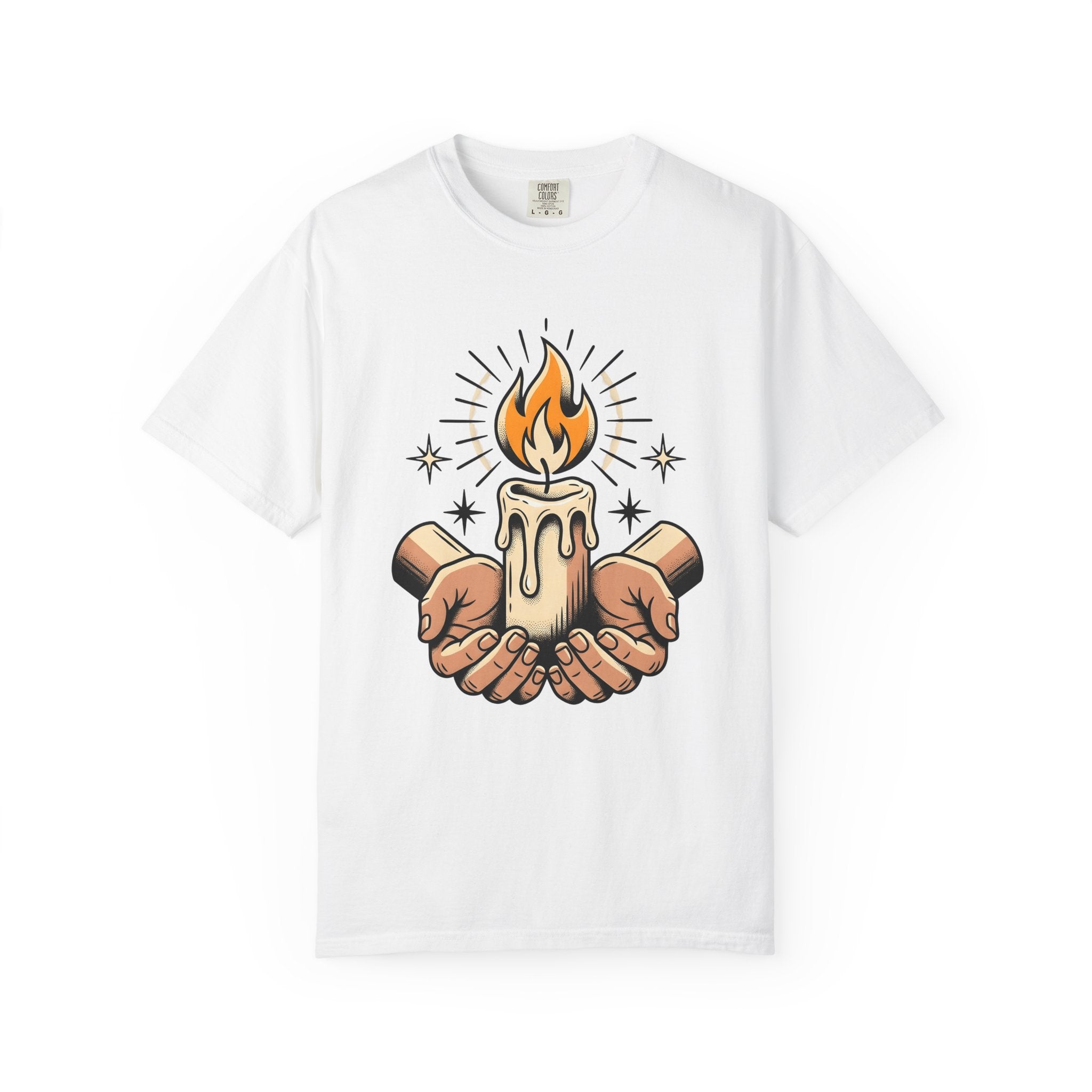 Wax Fingers Shirt Boho Chic Energy Gift Women Classic Tattoo Tee Finger T-Shirt Bohemian Fan Tattooed Tshirt Vibrations Graphic Line Art