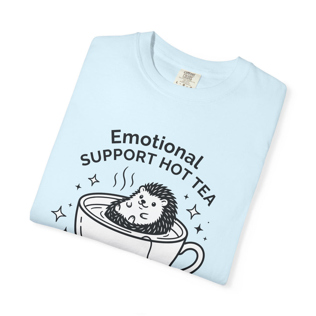 Hedgehog Cup Shirt Drinks Pets Gift Women Adorable Tee Mug T-Shirt Beverage Fan Coffee Cup Tshirt Animal Graphic Simple Sparkles Tshirt