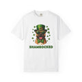 Canine Leprechaun Shirt St Patrick's Day Animal Gift Women Animated Tee Dog Leprechaun T-Shirt St Patricks Fan Cartoon Tshirt Pet Graphic