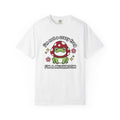 Amphibian Mushroom Shirt Funny Critter Gift Women Playful Tee Fungus T-Shirt Humor Fan Cartoon Tshirt Creature Graphic Illustrated Buds