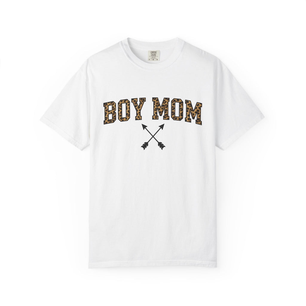 Spotted Text Design Shirt Moms Nature Print Gift Women Thick Tee Typography T-Shirt Motherhood Fan Bold Tshirt Wilderness Graphic Bare Arrow