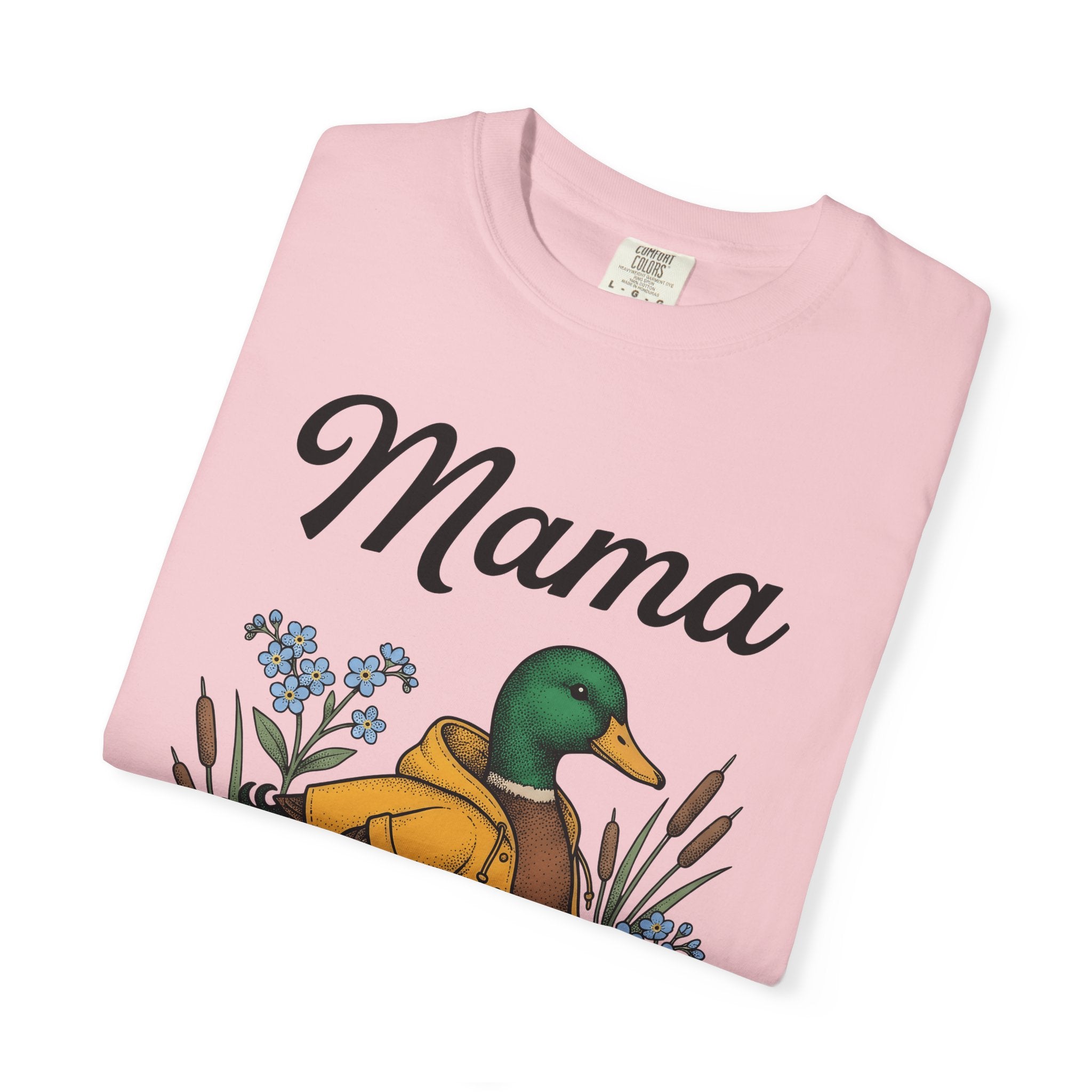 Duck Shirt Moms Wildlife Gift Women Classic Tee Duck T-Shirt Mom Fan Ducks Tshirt Wildlife Graphic Doodle Floral Tshirt