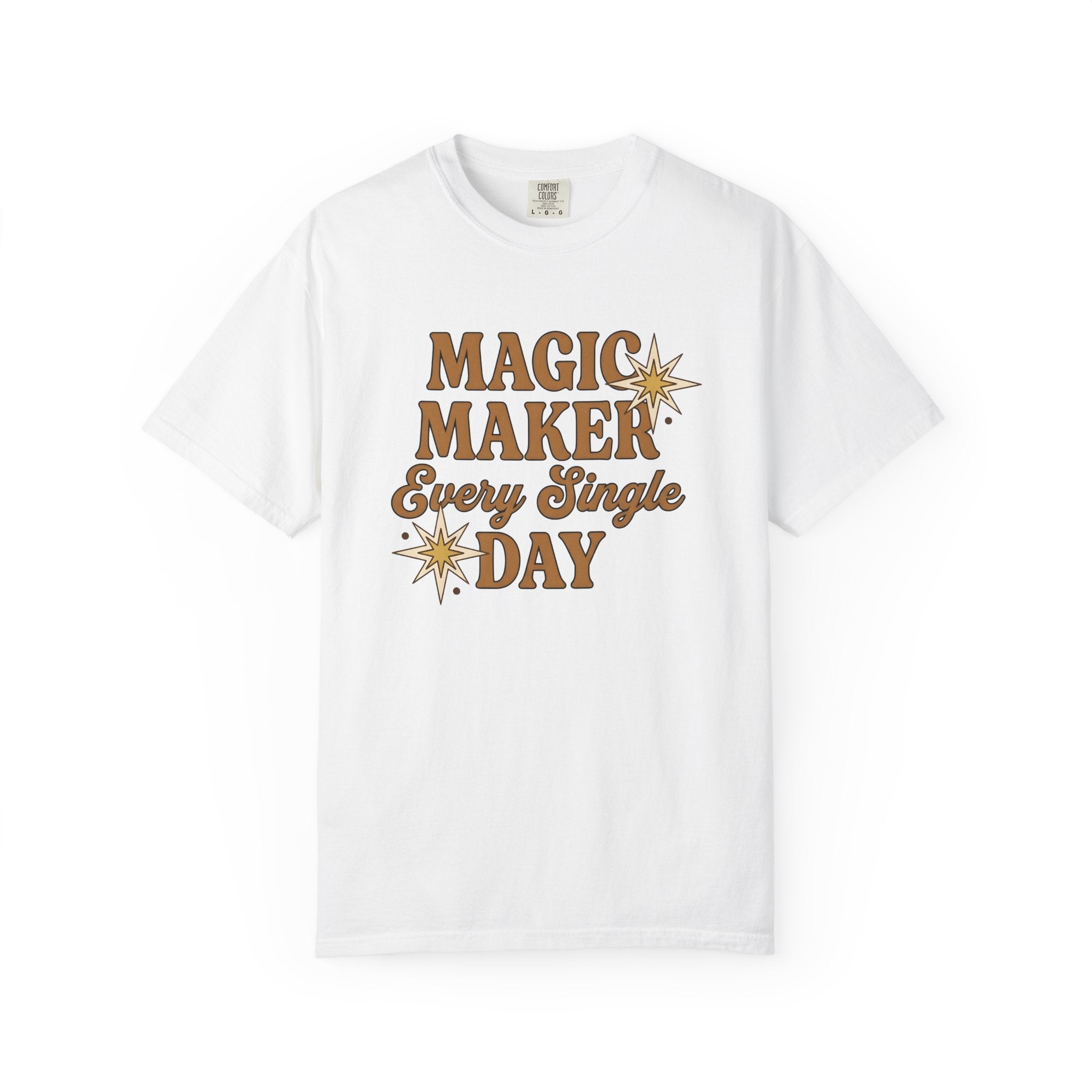 Star Shape Shirt Moms Positivity Gift Women Cartoon Tee Star T-Shirt Motherhood Enthusiast Comic Tshirt Optimistic Graphic Line Art Twinkles