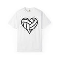 Woven Heart Shirt Moms Family Gift Women Minimalist Tee Heart T-Shirt Mom Fan Simple Tshirt Clan Graphic Modern Bold Lines Tshirt