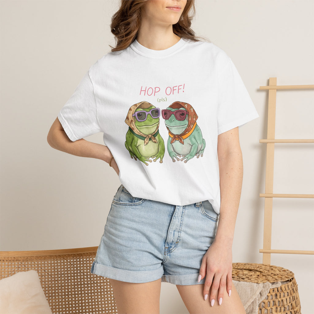 Frog Shades Shirt Animals Vintage Gift Women Cartoon Tee Toad T-Shirt Creature Fan Comic Tshirt Retro Graphic Sketch Fungus Scarf Tshirt