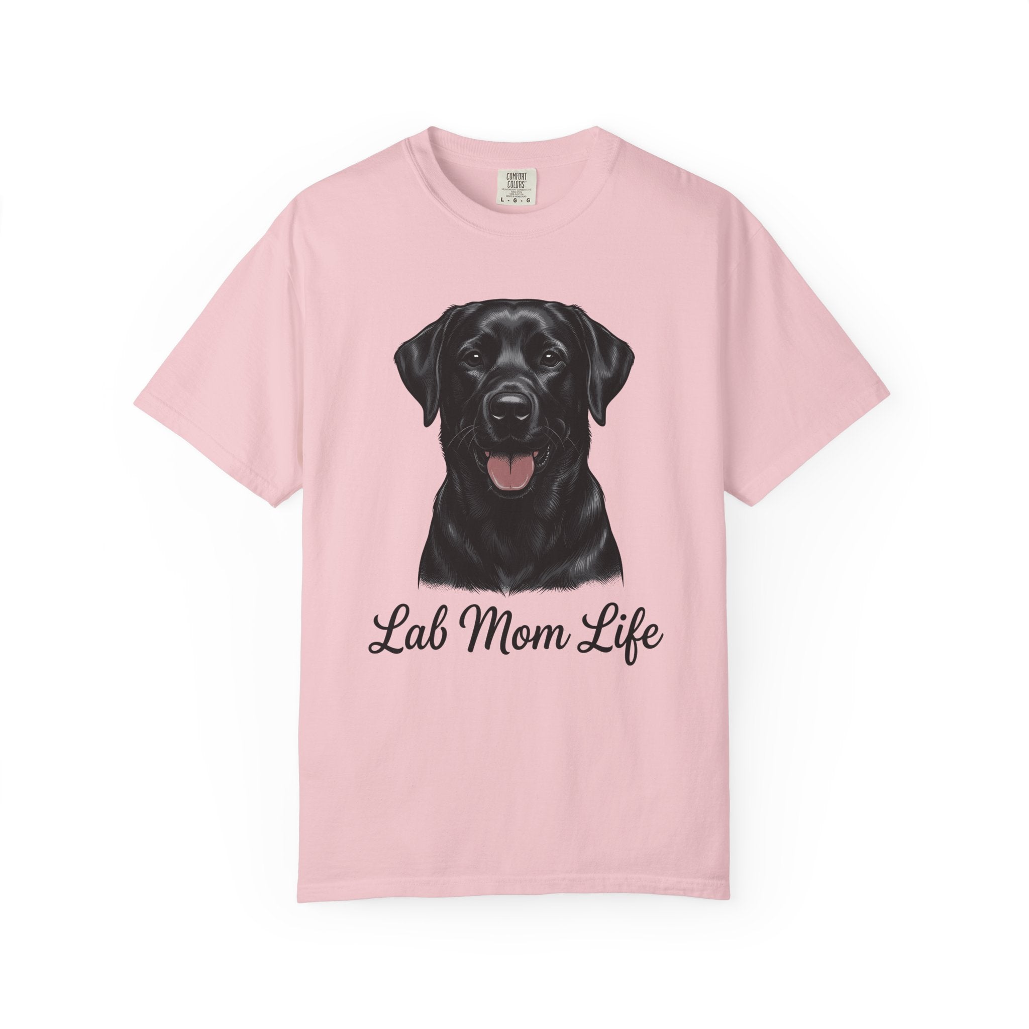 Black Labrador Shirt Dog Pet Gift Women Realistic Tee Labrador T-Shirt Dog Fan Canine Graphic Vintage Dog Portrait Tshirt