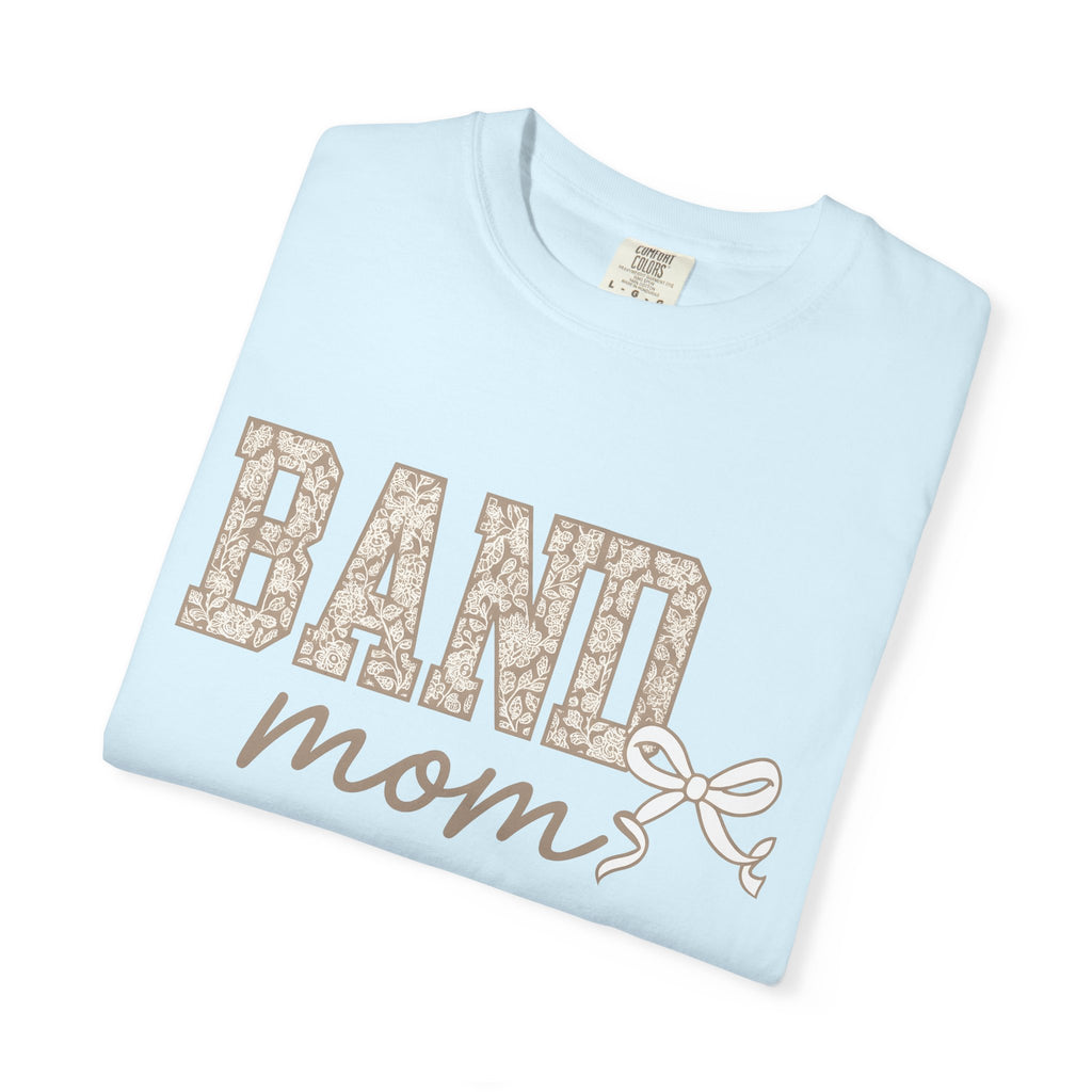Blossom Monogram Shirt Moms Sound Gift Women Folk Tee Initial T-Shirt Motherhood Fan Traditional Tshirt Audio Graphic Classic Knot Tshirt