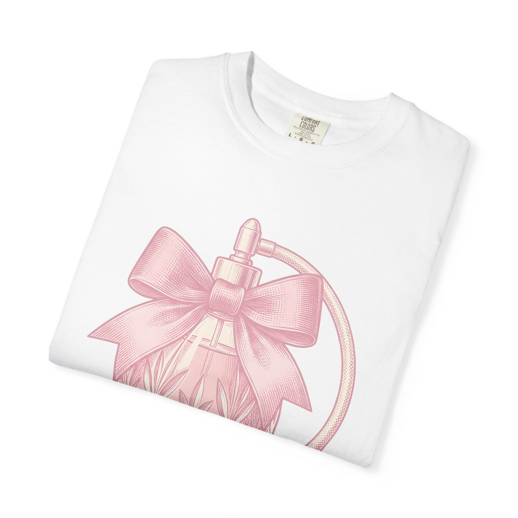 Scent Bottle Shirt St. Valentine's Day Package Gift Women Antique Tee Perfume Bottle T-Shirt Valentine Fan Vintage Tshirt Parcel Graphic