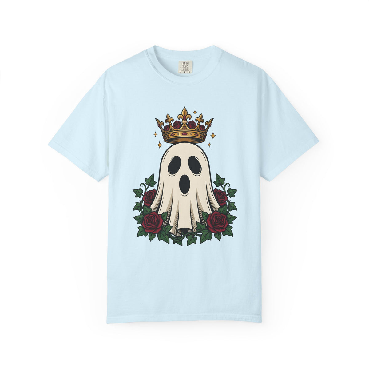 Spirit Crown Shirt Halloween Dark Unisex Gift Ink Tee Diadem T-Shirt Horror Fan