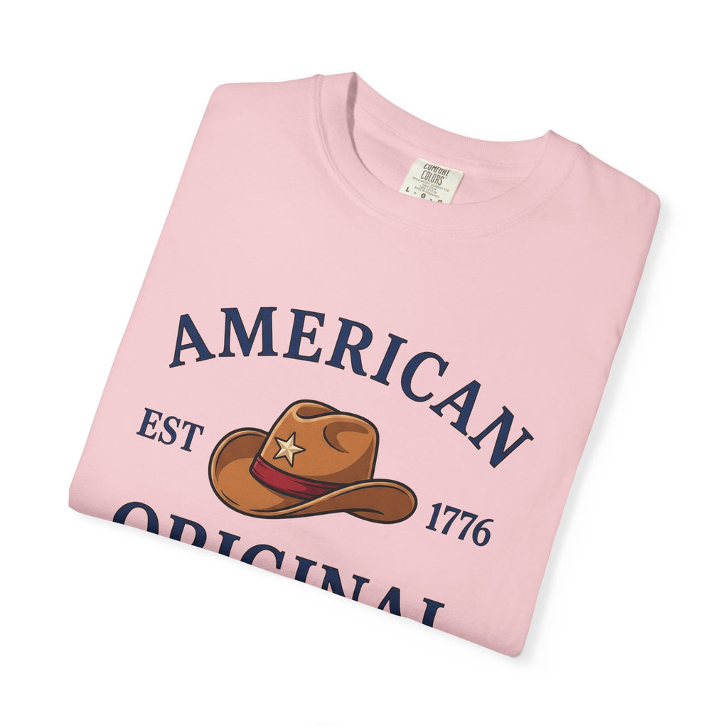 Cowboy Hat Shirt America Western Gift Women Vintage Tee Stetson T-Shirt Patriot Fan Cowboy Tshirt Rodeo Graphic Retro Star Tshirt