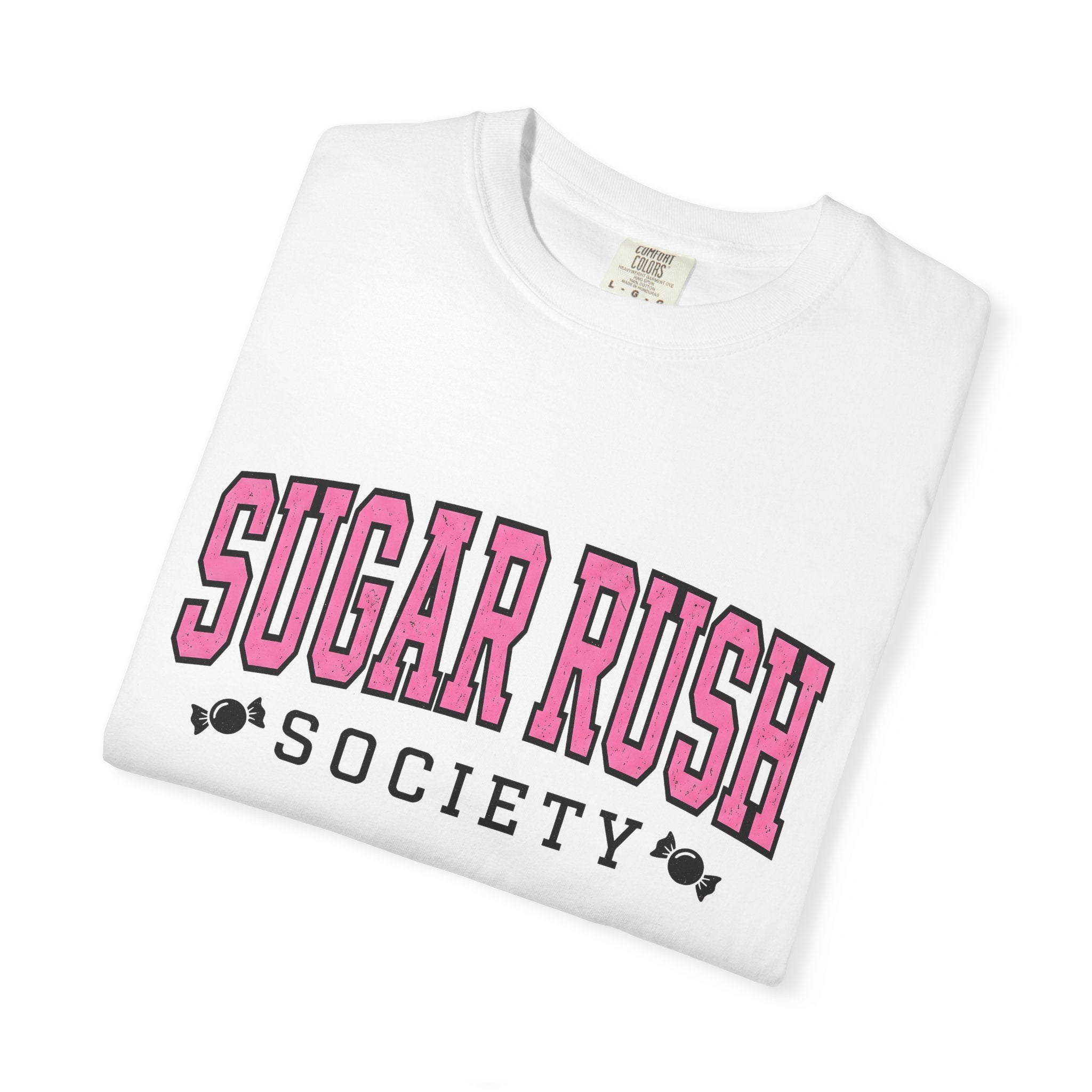 Candy Graphic Shirt Desserts Foodie Gift Women Bold Tee Candy T-Shirt Pastry Fan Sweet Treat Tshirt Gourmet Graphic Vintage Sweets Tshirt