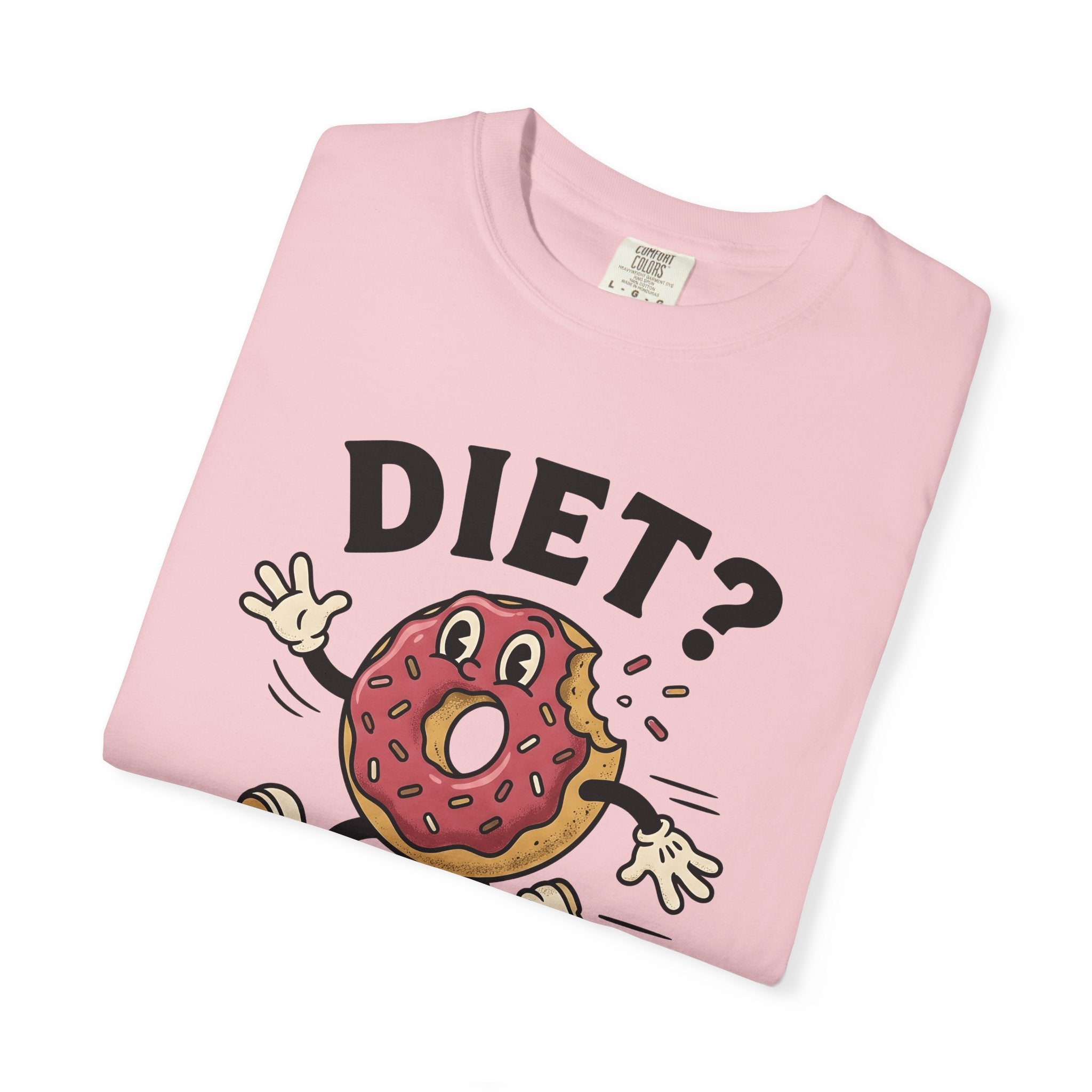 Donut Character Shirt Desserts Humor Gift Women Cartoon Tee Doughnut T-Shirt Pastry Fan Comic Tshirt Funny Graphic Retro Sprinkles Tshirt