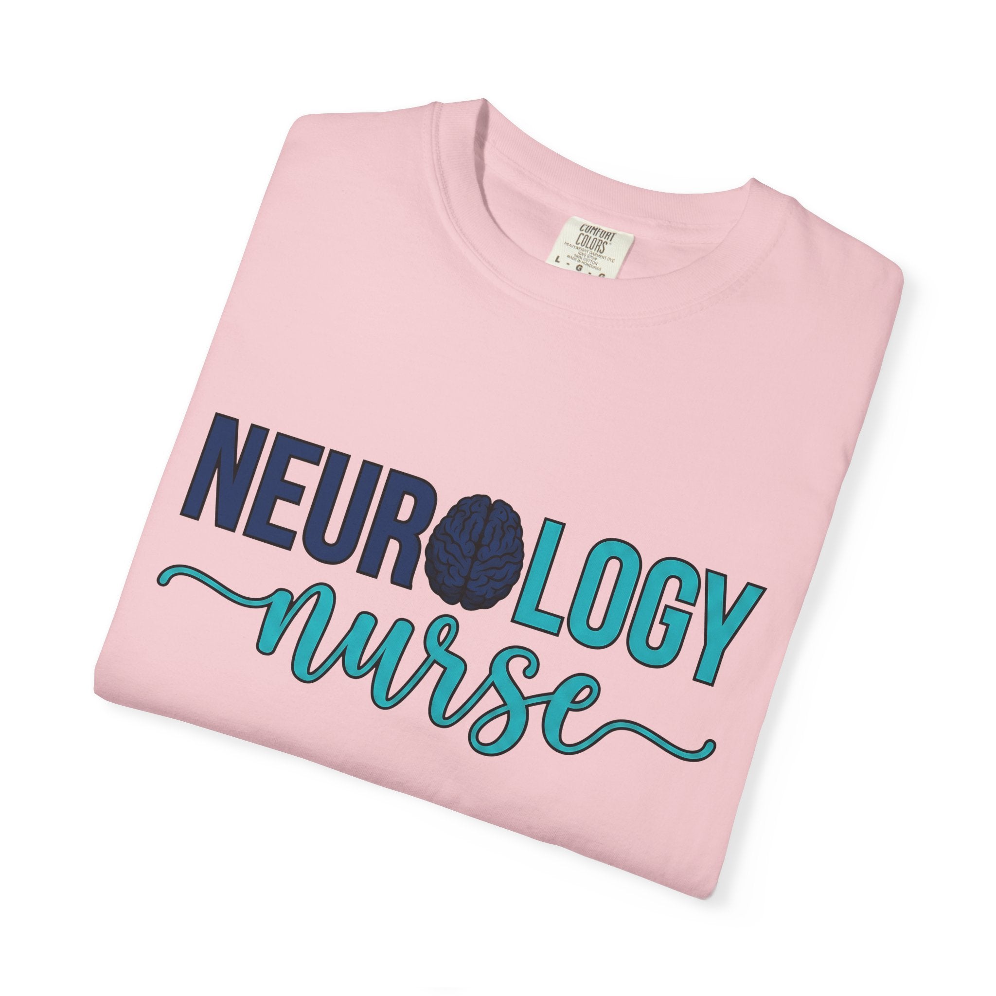 Brain Art Shirt Nurse Hospital Gift Women Heavy Tee Cerebral Art T-Shirt Nursing Enthusiast Graphic Design Medical Graphic Clean Calligraphy