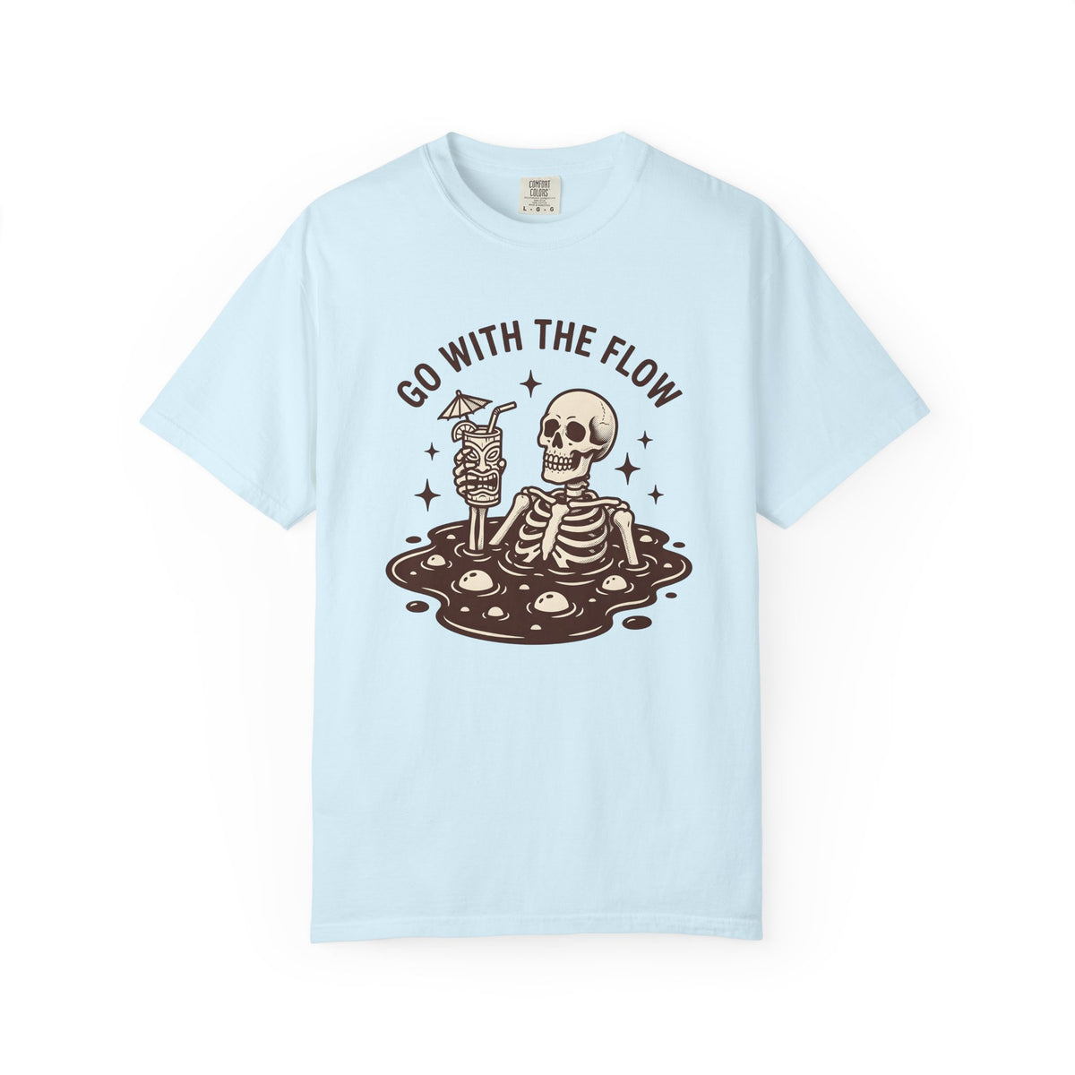Skeleton Water Shirt Skeleton Horror Unisex Gift Old-Fashioned Tee Hydration