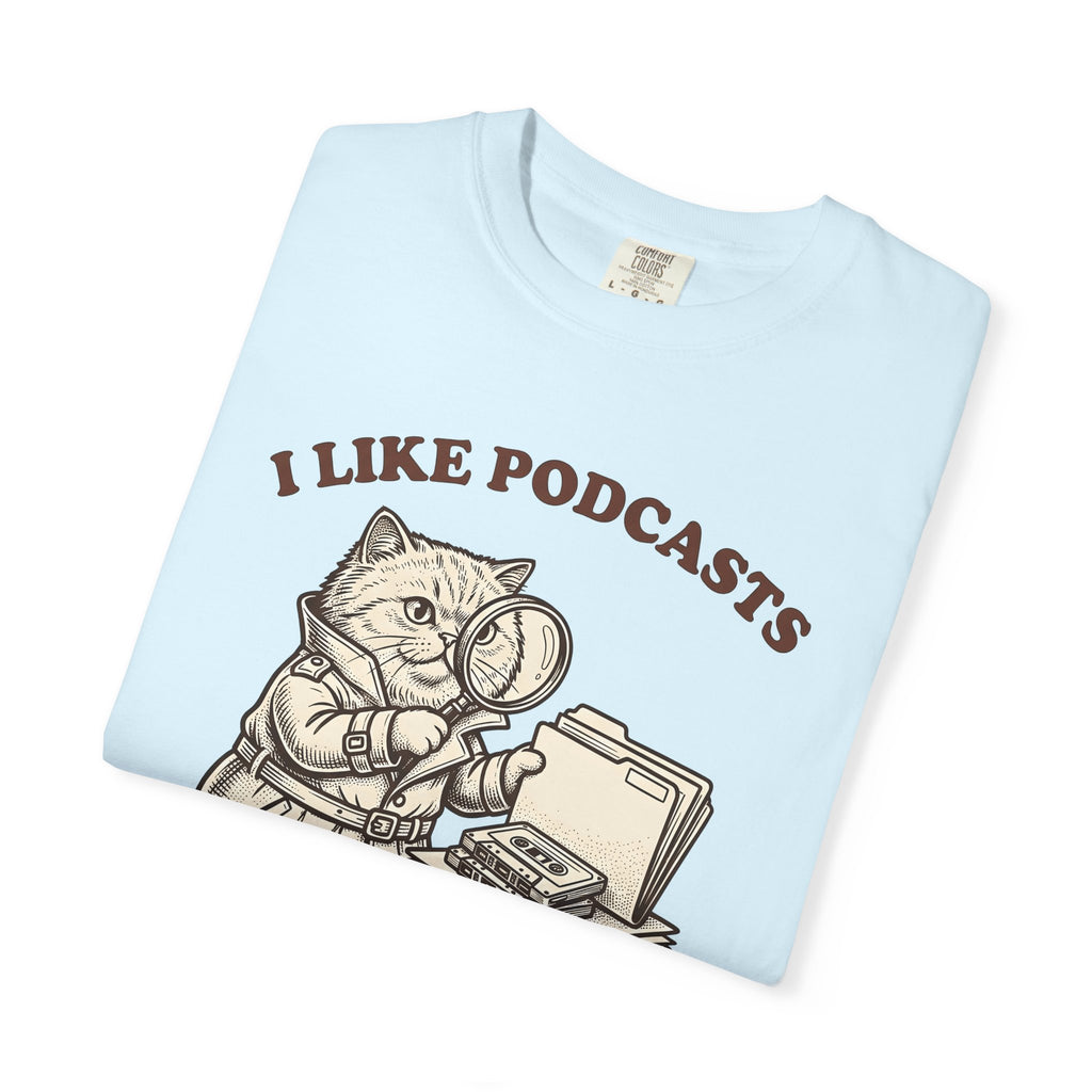 Private Eye Cat Shirt Cat Comedy Gift Women Retro Tee Detective Cat T-Shirt Cat Fan Vintage Tshirt Humor Graphic Sketch Loupe Tshirt