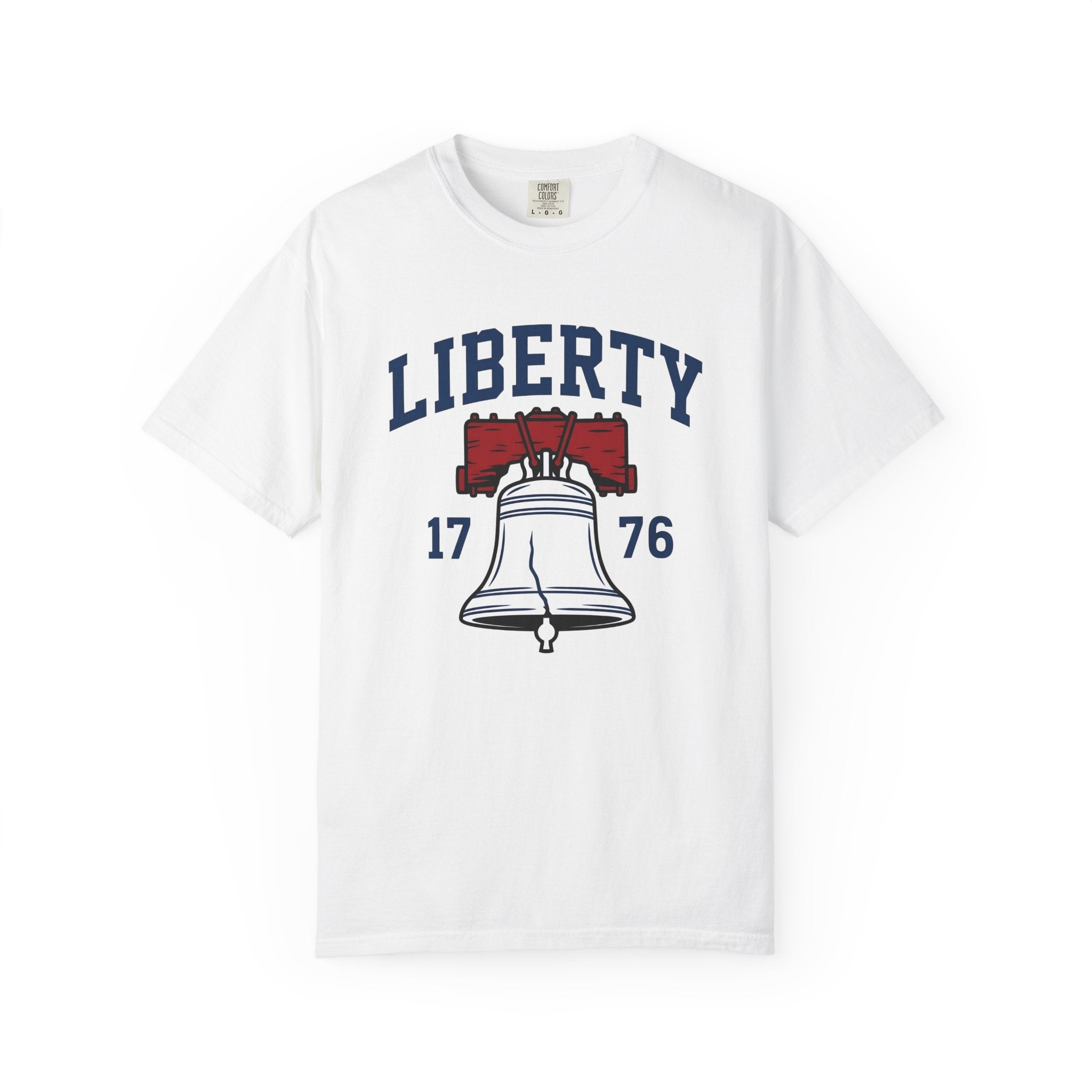 Liberty Chime Shirt 4th Of July Nationalism Gift Women Heritage Tee Liberty Bell T-Shirt Fireworks Fan Patriotic Tshirt Patriot Graphic