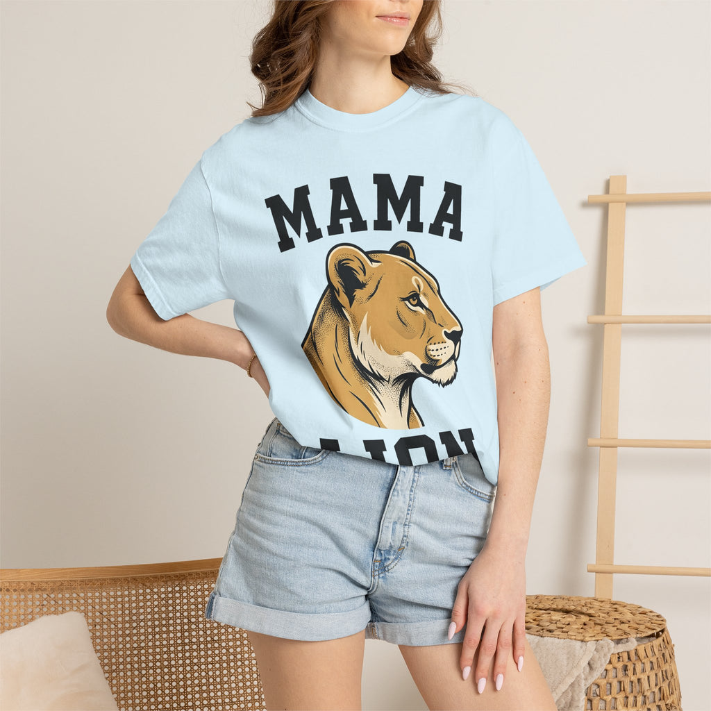Lioness Illustration Shirt Moms Wildlife Gift Women Modern Tee Lioness T-Shirt Mother Fan Artistic Tshirt Wildlife Graphic Retro Animal Face