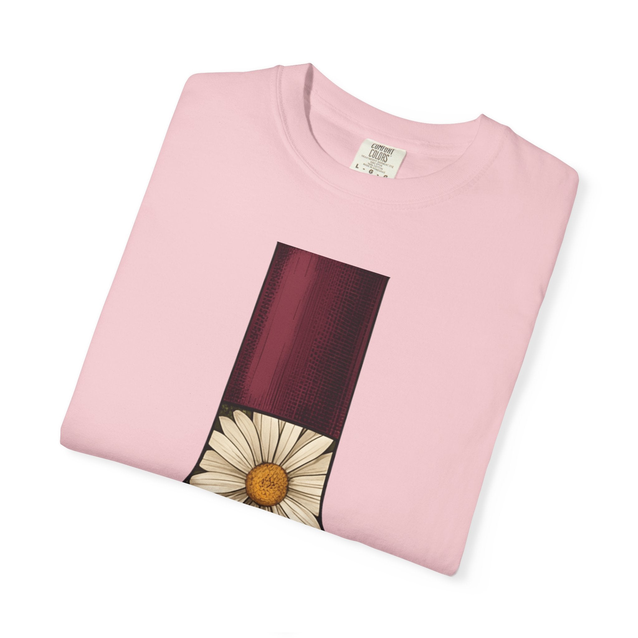 Wine Bottle Flowers Shirt Drinks Botanicals Gift Women Rustic Tee Wine Bouquet T-Shirt Cocktail Fan Wine Barrel Tshirt Floral Graphic Retro