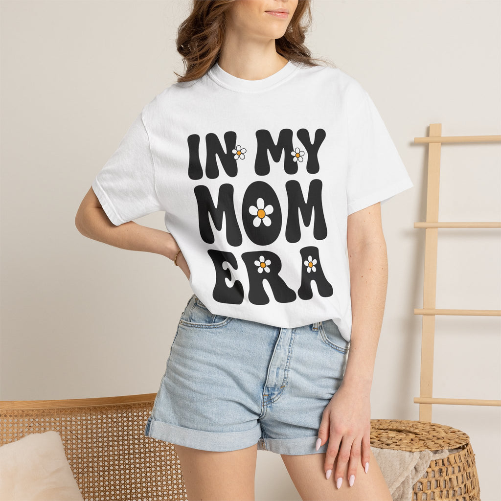 Daisy Bloom Lettering Shirt Moms Hippie Gift Women Psychedelic Tee Floral Typography T-Shirt Motherhood Fan Bohemian Tshirt Bohemian Graphic
